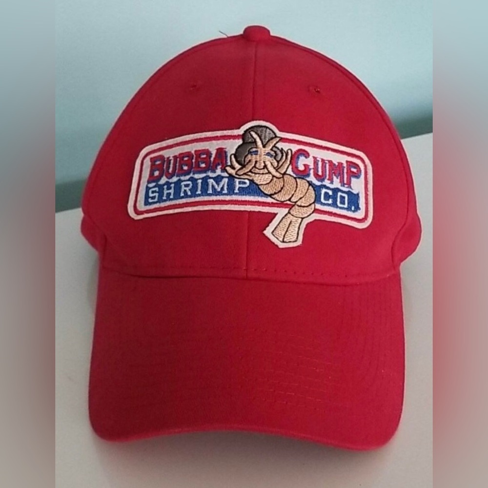 Red Bubba Gump Shrimp Co. SnapBack Hat Cap